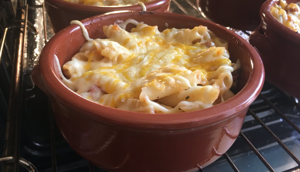 Cassoleta de macarrons gratinats